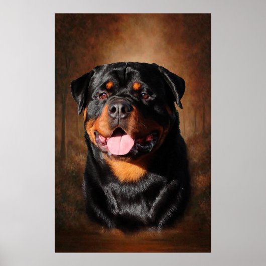 Rottweiler Poster (Voorkant)