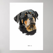 Rottweiler Poster (Voorkant)