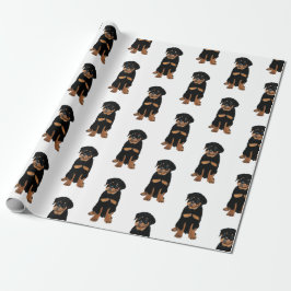 Rottweiler Puppy Cadeaupapier
