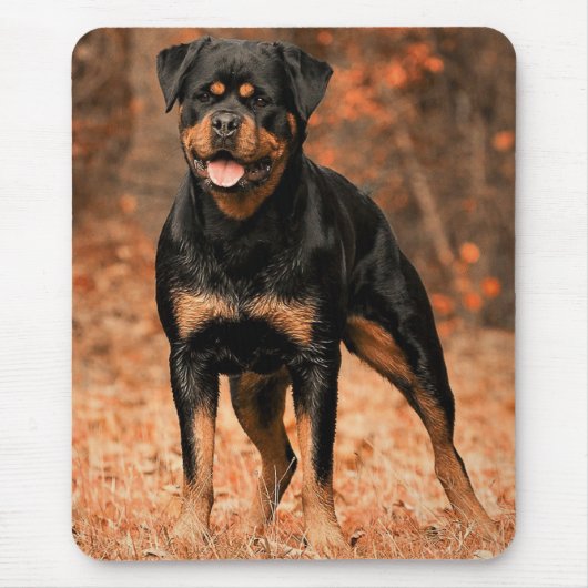 Rottweiler Puppy Dog Muismat (Voorkant)