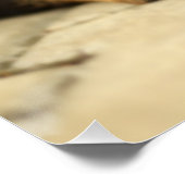 Rottweiler puppy dog nieuwsgierig naar leven poster (Hoek)