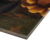 Rottweiler Puppy Herfst Delight Pompoen Snijplank (Hoek)