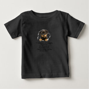Rottweiler Puppy If I Could Give You Any Funny Gif