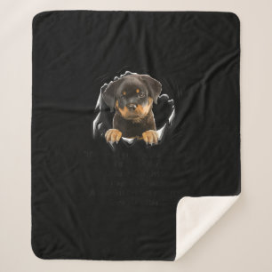 Rottweiler Puppy If I Could Give You Any Funny Gif Sherpa Deken