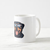 Rottweiler Puppy Koffiemok (Voorkant rechts)