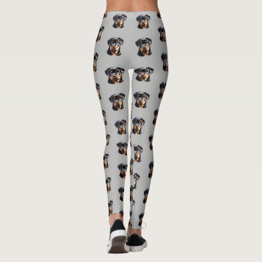 Rottweiler Puppy Leggings (Achterkant)
