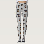 Rottweiler Puppy Leggings (Voorkant)