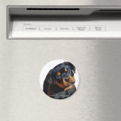 Rottweiler puppy magneet (Insitu (Vaatwasser))