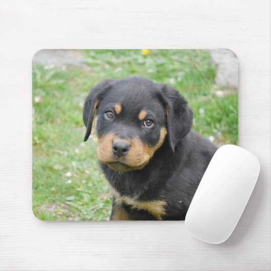 Rottweiler Puppy Muismat (Met muis)