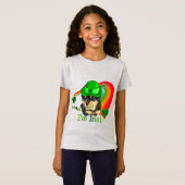 Rottweiler Puppy St. Pattys T-shirt (Voorkant volledig)