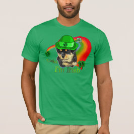 Rottweiler Puppy St. Pattys T-shirt