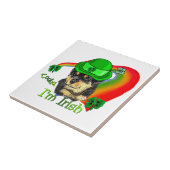 Rottweiler Puppy St. Pattys Tegeltje (Zijkant)
