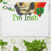 Rottweiler Puppy St. Pattys Theedoek (Gevouwen)