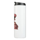 Rottweiler Puppy Verkleed als een roze heks - Scha Thermosbeker (Geroteerd rechts)