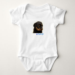Rottweiler PuppyT-Shirt Rottweiler baby outfit Romper