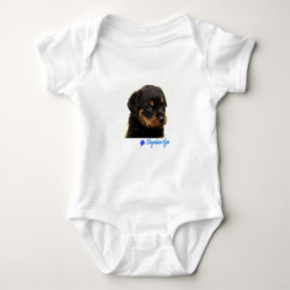 Rottweiler PuppyT-Shirt Rottweiler baby outfit Romper