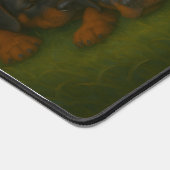 Rottweiler Pups at Dawn Bureaumat (Hoek)