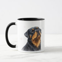 Rottweiler Ras Hond Pup Theekop Beker
