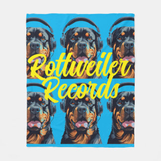 Rottweiler Records Dekbed Fleece Deken