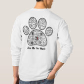 Rottweiler Records Mannen Lang T-shirt W/QR (Achterkant)