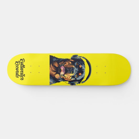 Rottweiler Records Skateboard 1 (Horizontaal)
