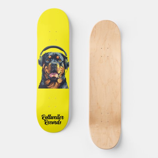 Rottweiler Records Skateboard 1 (Voorkant)