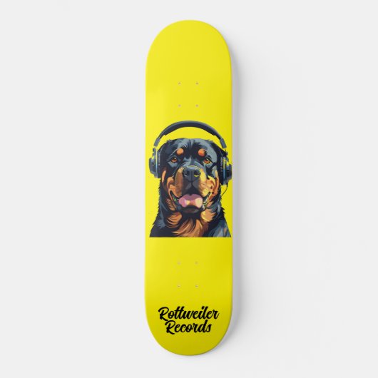 Rottweiler Records Skateboard 1 (Voorkant)