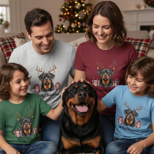 Rottweiler Rendier T-shirt