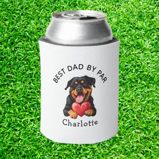 Rottweiler Rode Hart Cadeau Blikjeskoeler