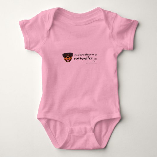 rottweiler romper (Voorkant)