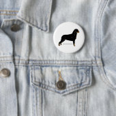 Rottweiler Ronde Button 5,7 Cm (In situ)
