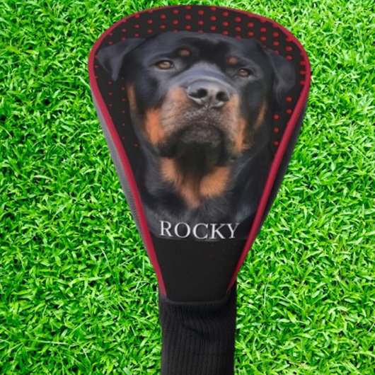 Rottweiler Rood Golfheadcover