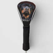 Rottweiler Rood Golfheadcover (Voorkant)