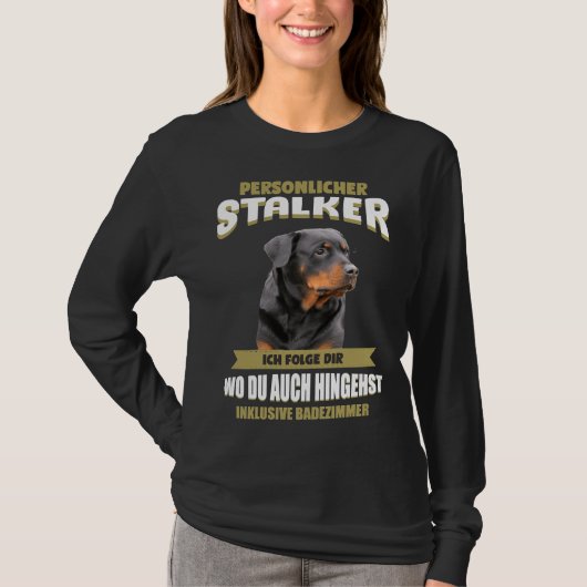 Rottweiler Rotti Dog T-shirt (Voorkant)