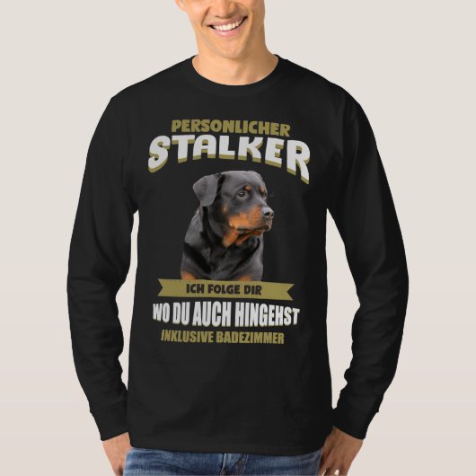 Rottweiler Rotti Dog T-shirt (Voorkant)