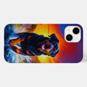 Rottweiler Rottie Dog Case-Mate iPhone Case (Achterkant (horizontaal))