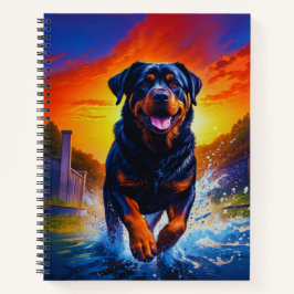 Rottweiler Rottie Dog Notitieboek