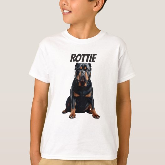 Rottweiler Rottie T-shirt (Voorkant)