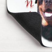 Rottweiler Santa Paws Muismat (Hoek)