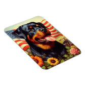 Rottweiler Schilderen Magneet (Rechterzijde)