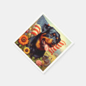 Rottweiler Schilderen Servet (Hoek)