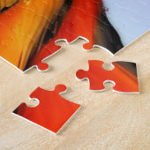 Rottweiler schilderij legpuzzel (Zijkant)