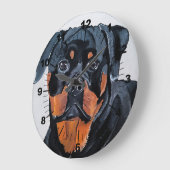 Rottweiler-schilderij van Alfred Fox Grote Klok (Hoek)