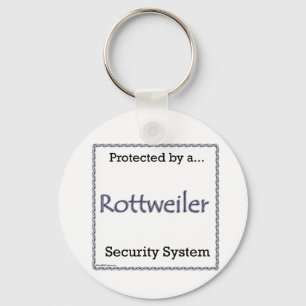 Rottweiler Security System Sleutelhanger
