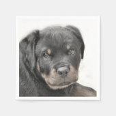 Rottweiler Servet (Voorkant)