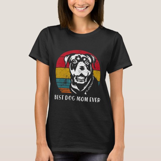  Rottweiler Shirt Beste Hond Moeder Ooit Moeders (Voorkant)