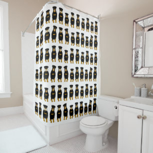 Rottweiler Shower Curtain Douchegordijn
