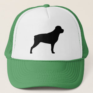 Rottweiler Silhouette Trucker Pet