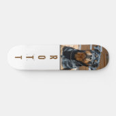 Rottweiler Skateboard (Horizontaal)