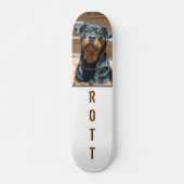 Rottweiler Skateboard (Voorkant)